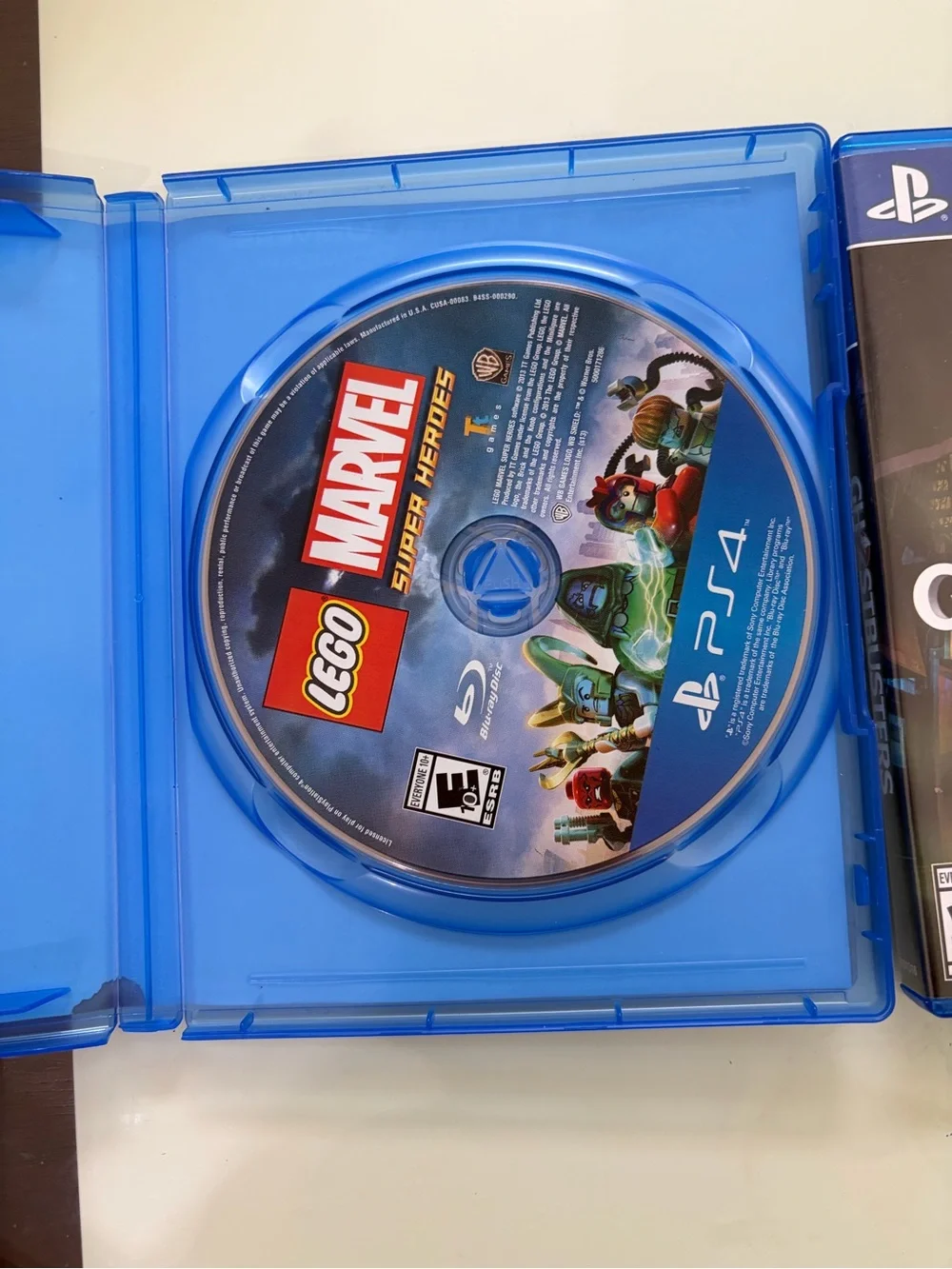 PS4 Game Lot LEGO Marvel Super Heroes & Ghostbusters Complete PlayStation 4